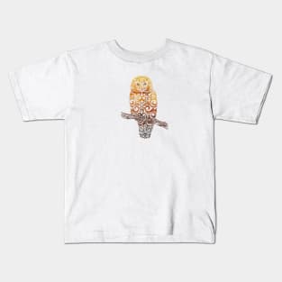 Swirly Owl Kids T-Shirt